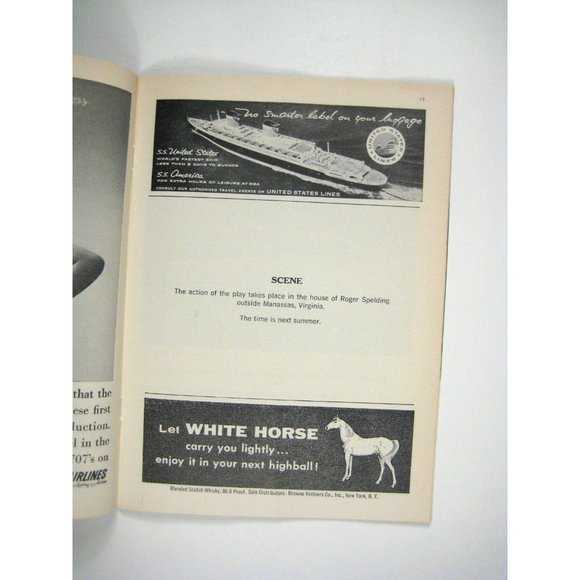 Visit to a Small Planet Playbill 1957 Booth Theatre Cyril Ritchard Edward Andrew - Picture 7 of 12